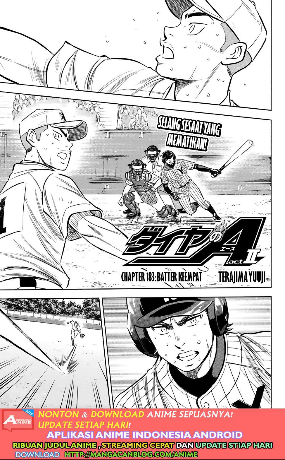 Diamond no Ace Act 2 Chapter 183