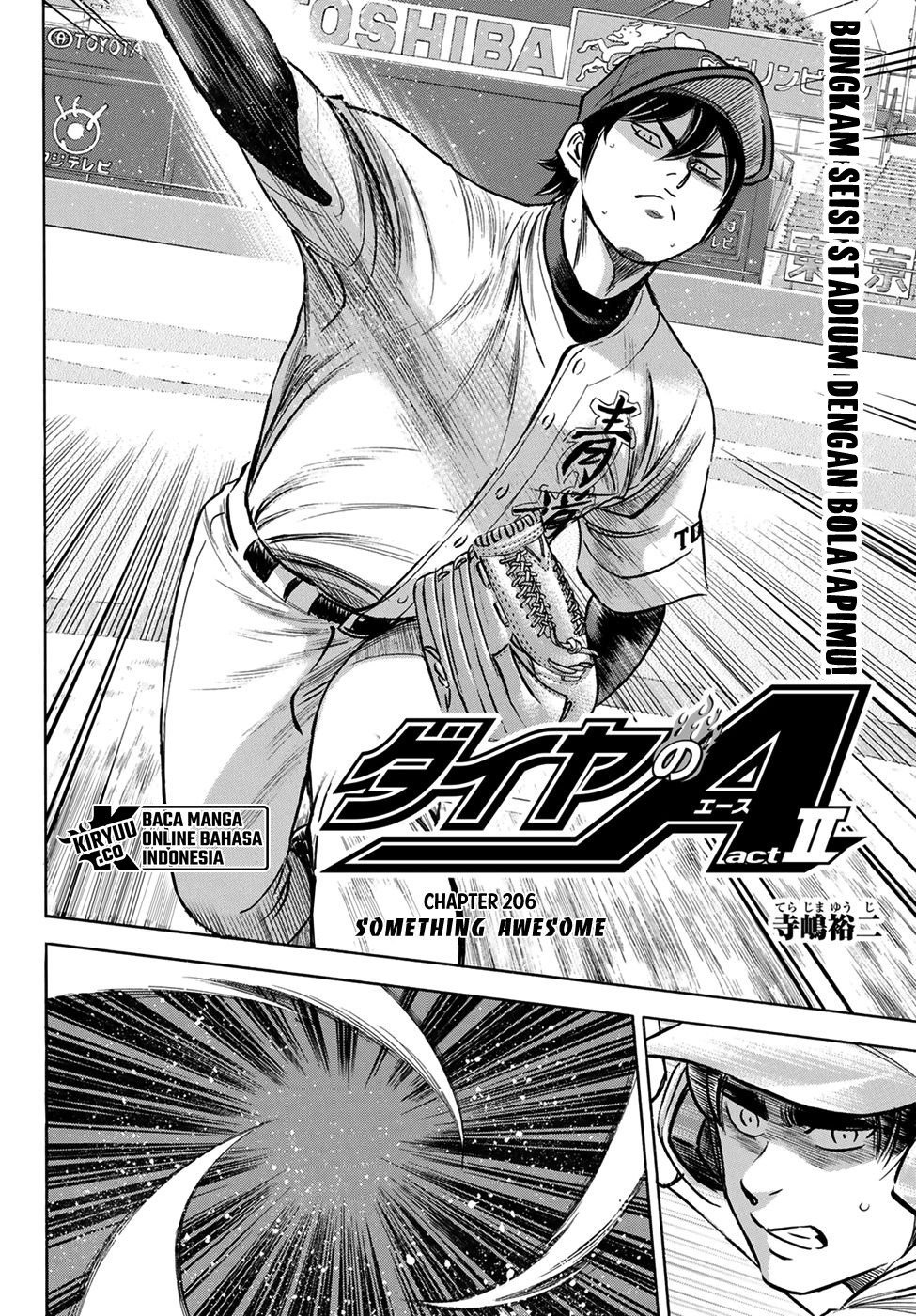 Diamond no Ace Act 2 Chapter 206