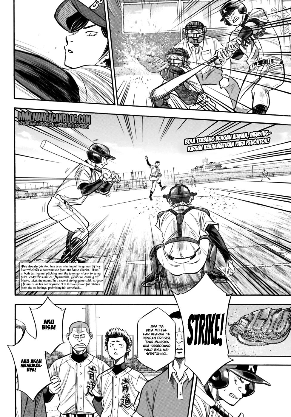 Diamond no Ace Act 2 Chapter 95