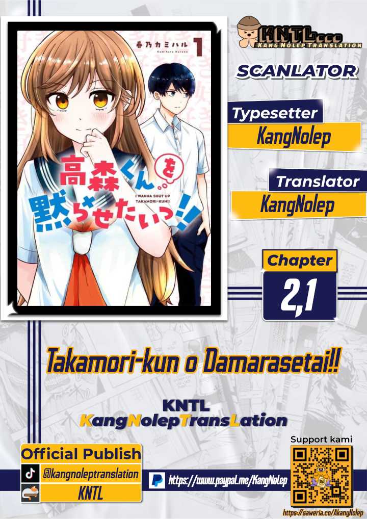 Takamori-kun wo Damarasetai!! Chapter 02.1