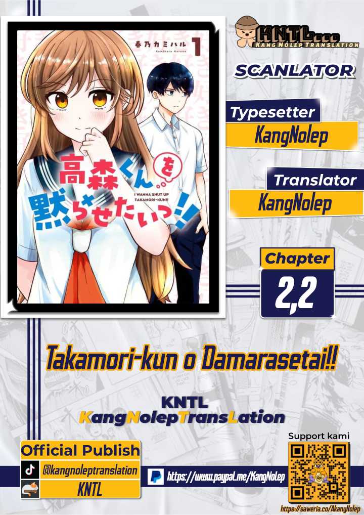 Takamori-kun wo Damarasetai!! Chapter 02.2