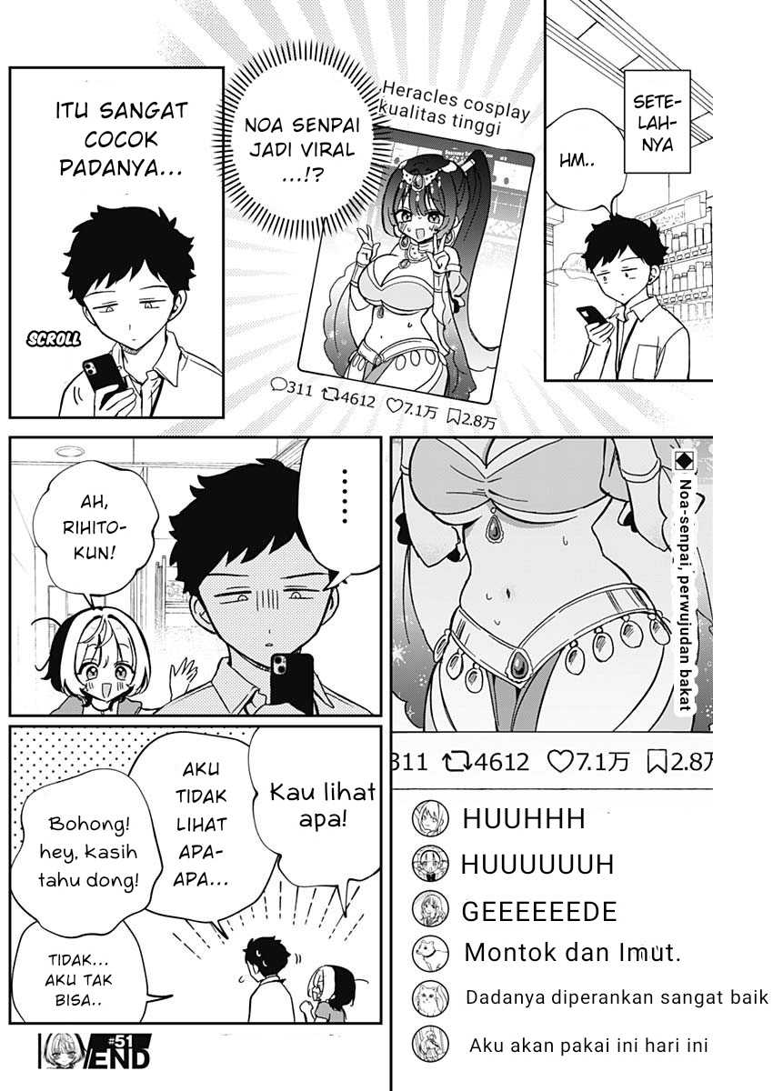 Noa-senpai wa Tomodachi Chapter 51