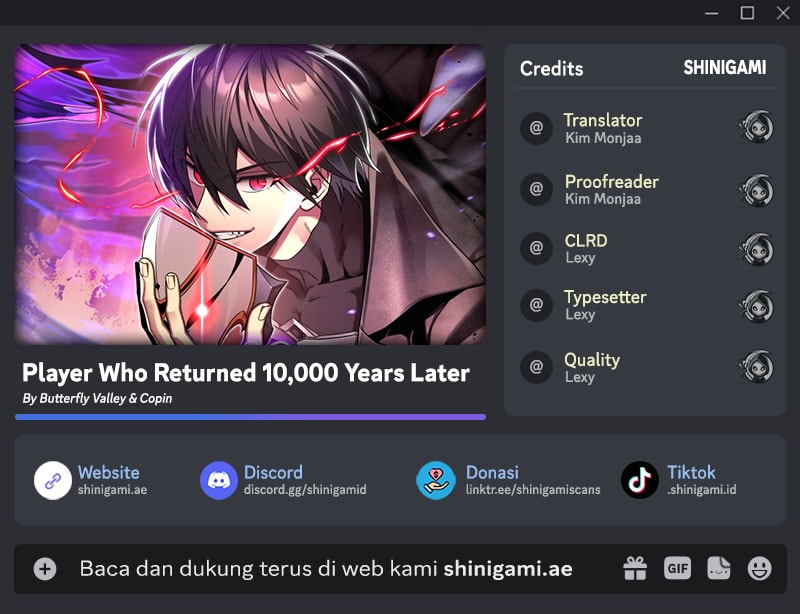Player Who Returned 10,000 Years Later Chapter 111