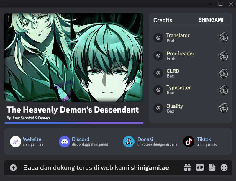 The Heavenly Demon’s Descendant Chapter 08