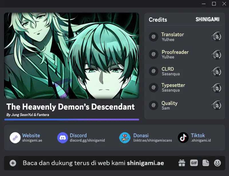 The Heavenly Demon’s Descendant Chapter 09
