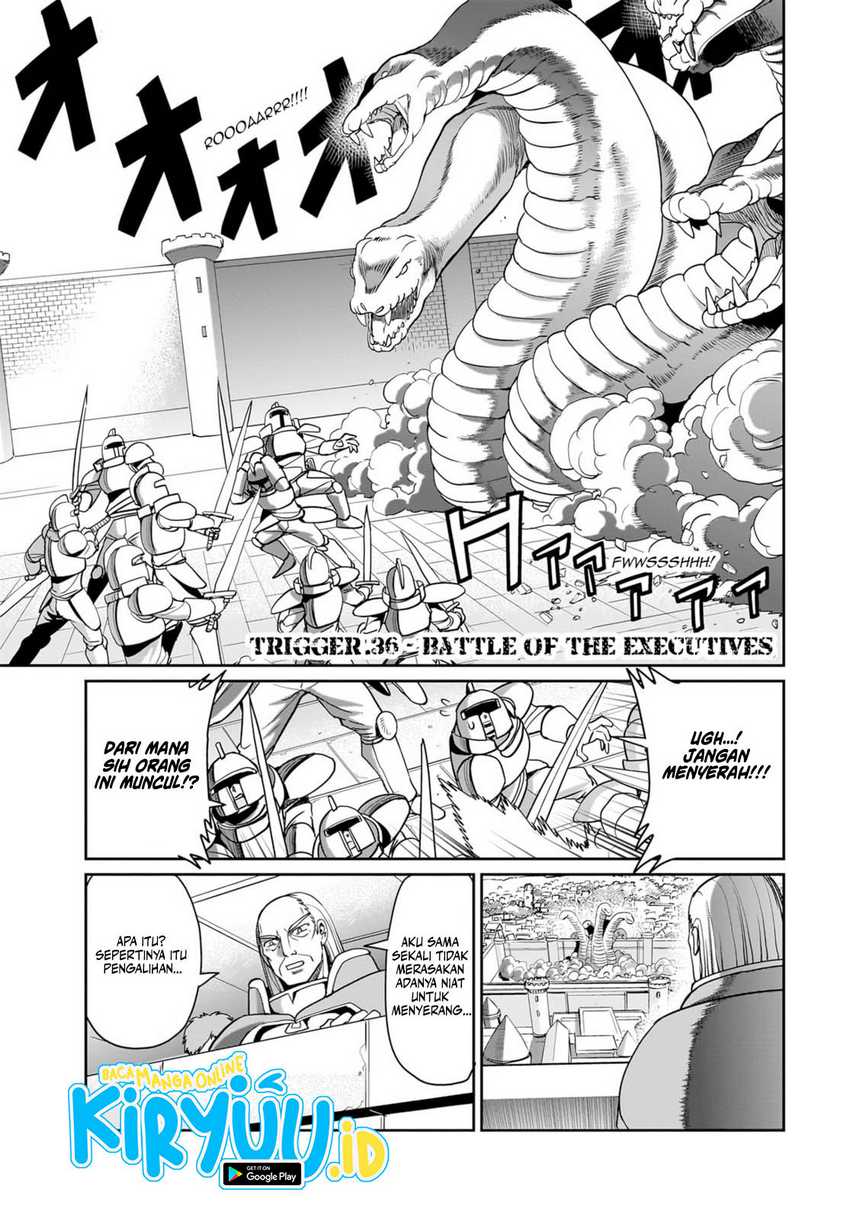 Isekai Shoukan Oji-san no Juumusou Life – Sabage Suki Salaryman wa Kaisha Owari ni Isekai e Chokki suru Chapter 36