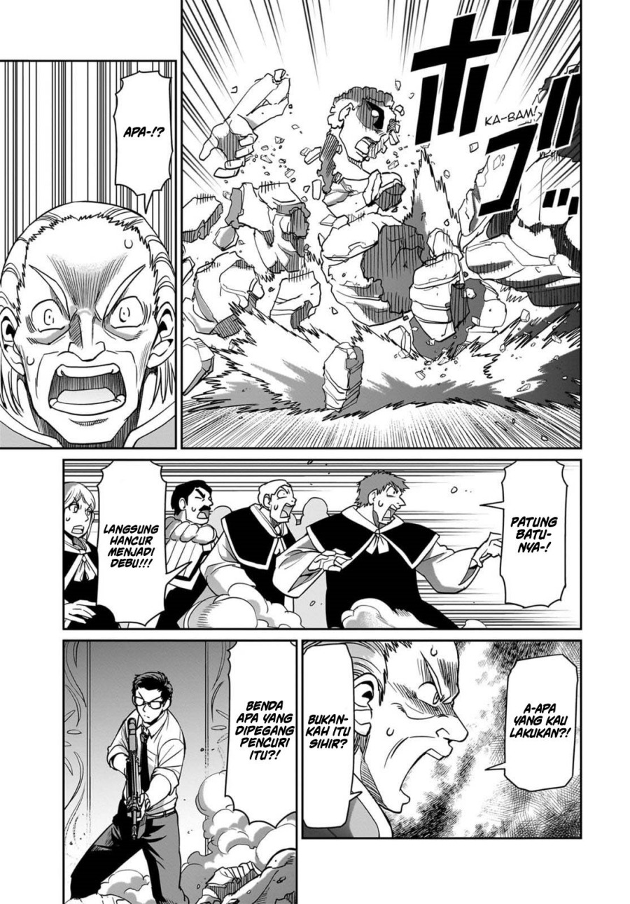 Isekai Shoukan Oji-san no Juumusou Life – Sabage Suki Salaryman wa Kaisha Owari ni Isekai e Chokki suru Chapter 37