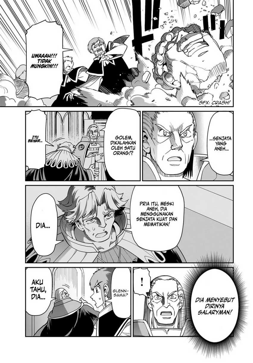 Isekai Shoukan Oji-san no Juumusou Life – Sabage Suki Salaryman wa Kaisha Owari ni Isekai e Chokki suru Chapter 38
