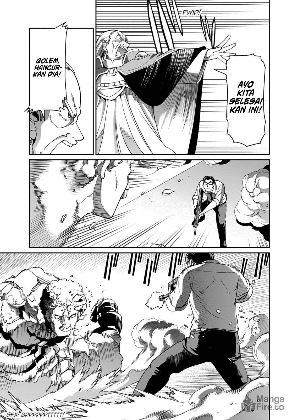 Isekai Shoukan Oji-san no Juumusou Life – Sabage Suki Salaryman wa Kaisha Owari ni Isekai e Chokki suru Chapter 39