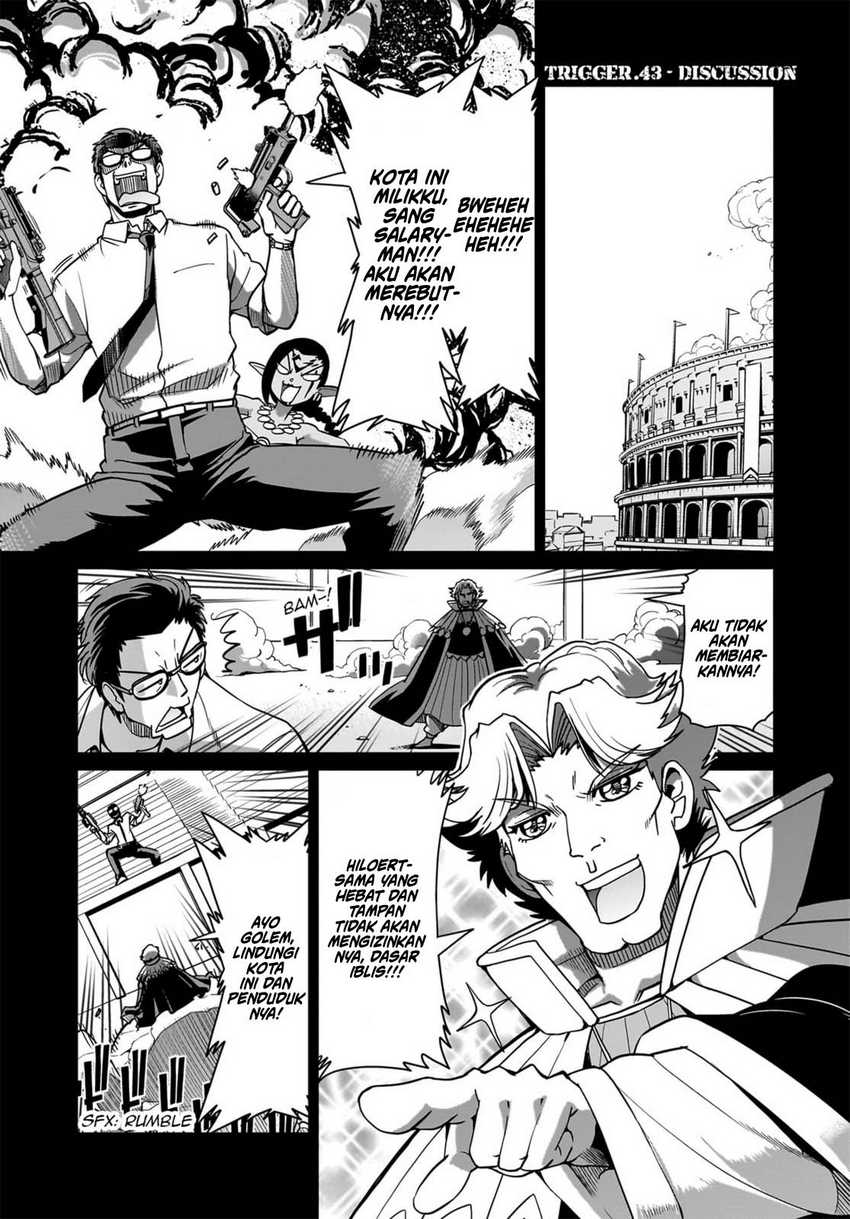 Isekai Shoukan Oji-san no Juumusou Life – Sabage Suki Salaryman wa Kaisha Owari ni Isekai e Chokki suru Chapter 43