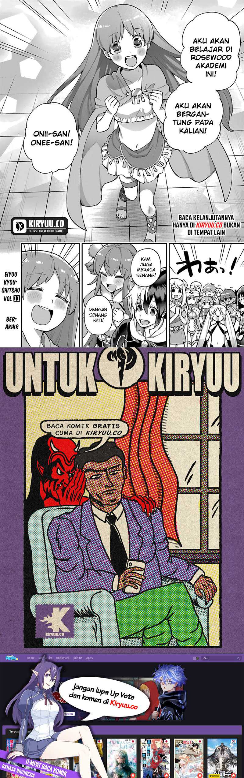 Eiyuu Kyoushitsu Chapter 35.3