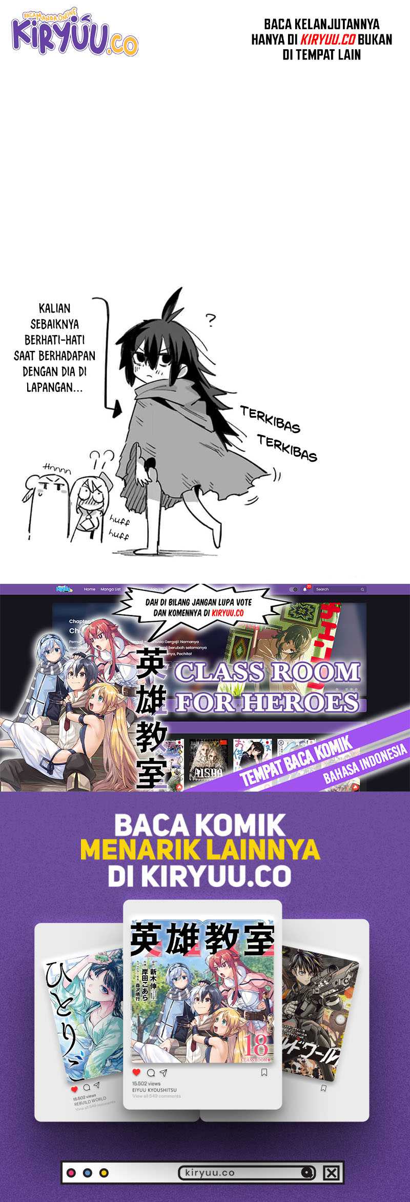 Eiyuu Kyoushitsu Chapter 38