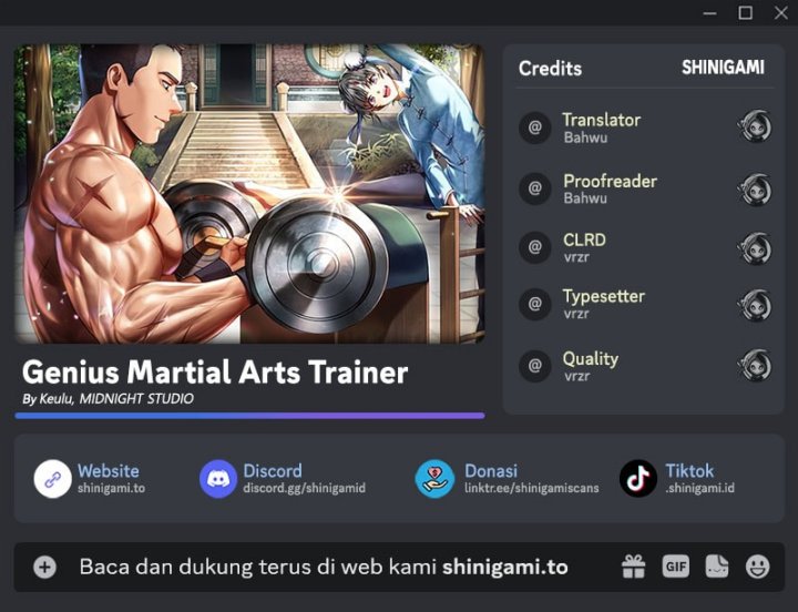 Genius Martial Arts Trainer Chapter 75