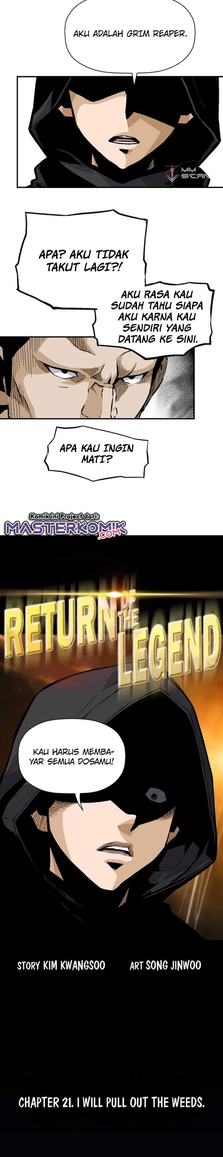 Return of the Legend Chapter 21