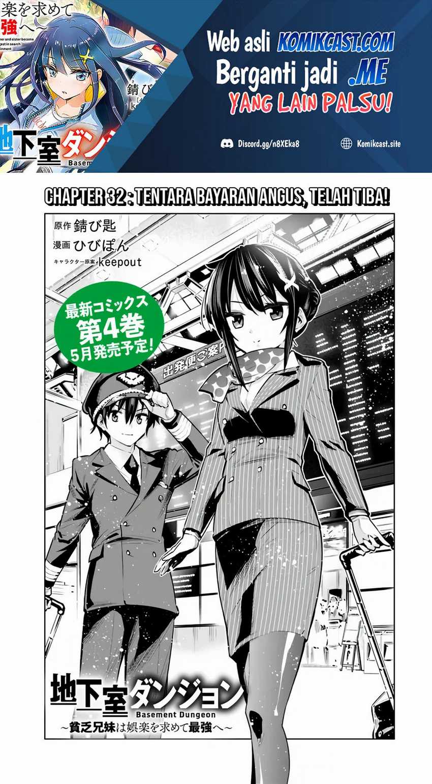 Chikashitsu Dungeon: Binbou Kyoudai wa Goraku o Motomete Saikyou e Chapter 32