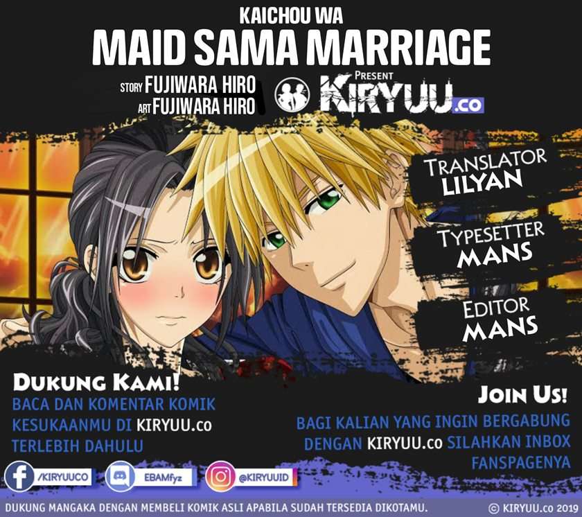 Kaichou wa Maid-sama! Marriage Chapter 01