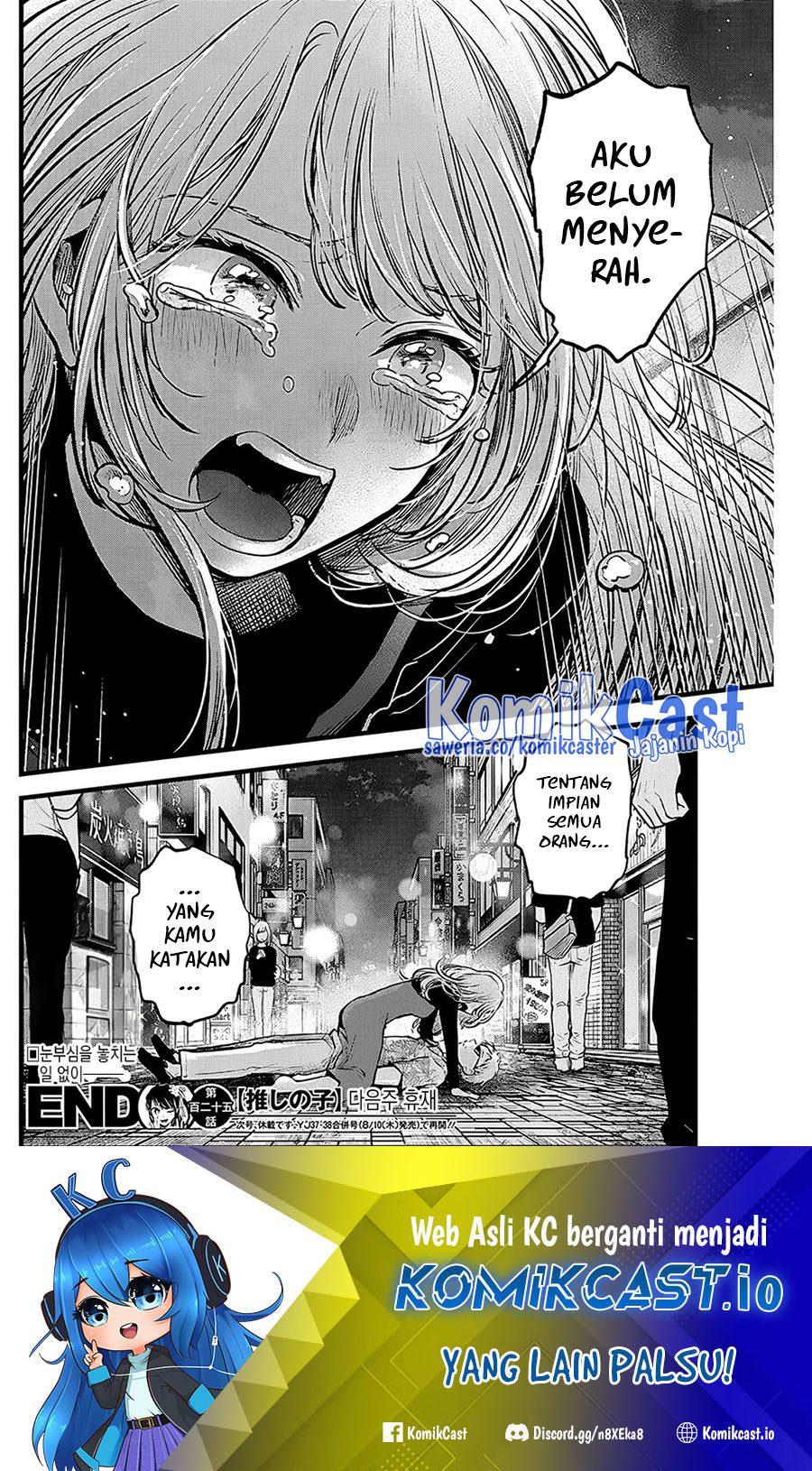 Oshi no Ko Chapter 125