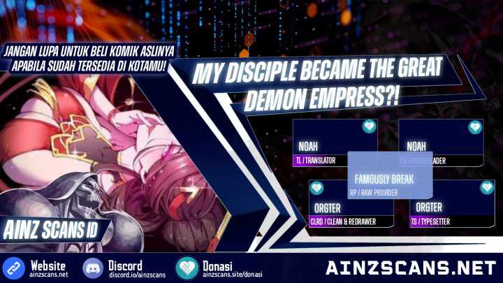 My Disciple Became The Great Demon Empress?! Chapter 02