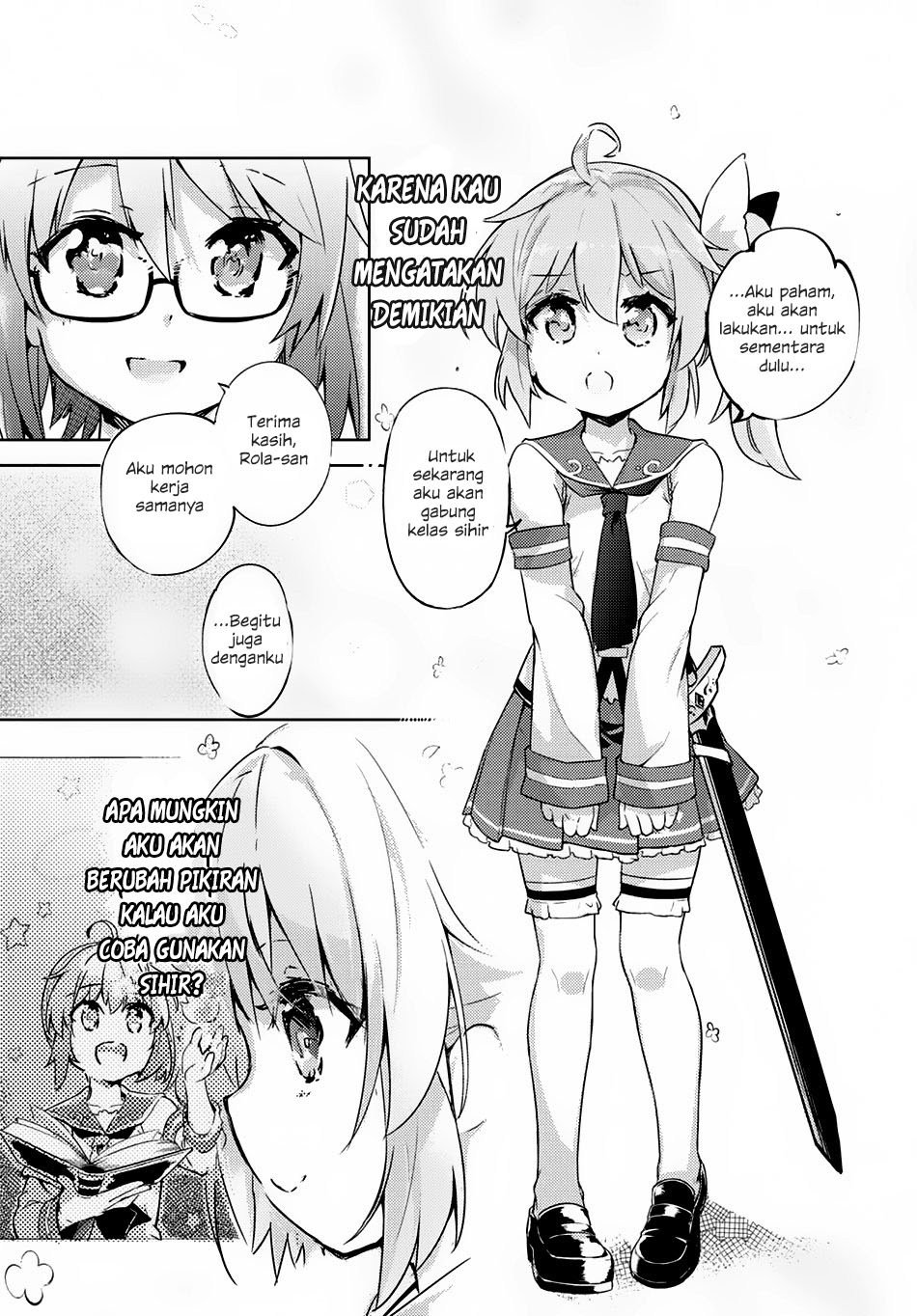 Kenshi o Mezashite Nyugaku Shitanoni Maho Tekisei 9999 Nandesukedo!? Chapter 01