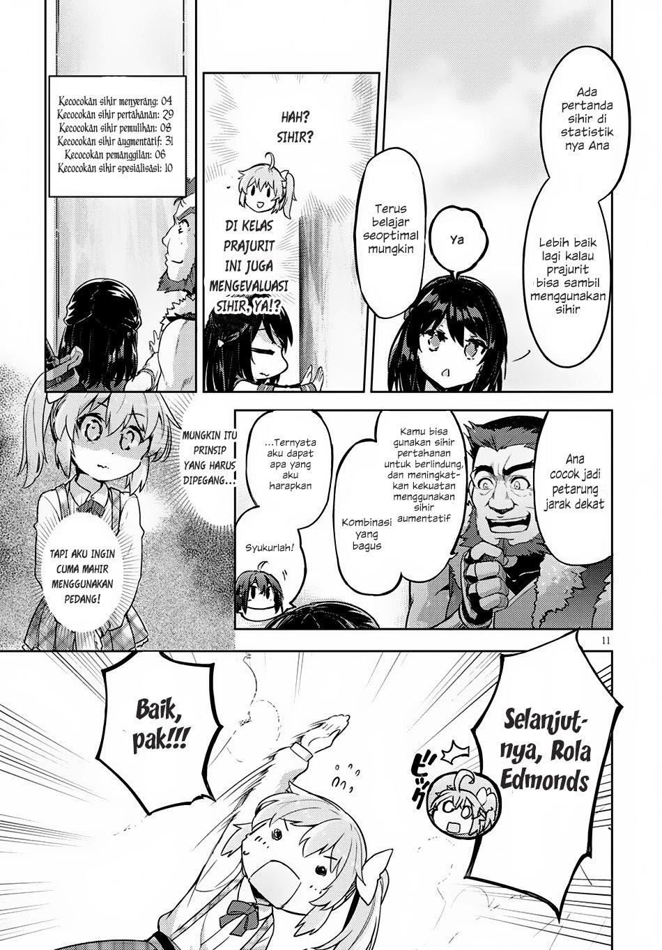 Kenshi o Mezashite Nyugaku Shitanoni Maho Tekisei 9999 Nandesukedo!? Chapter 01