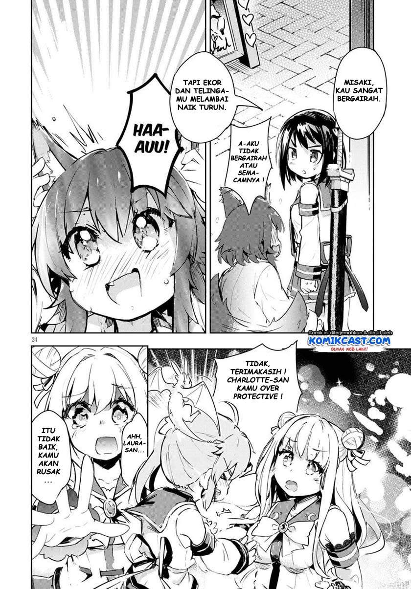 Kenshi o Mezashite Nyugaku Shitanoni Maho Tekisei 9999 Nandesukedo!? chapter 27 halaman 24