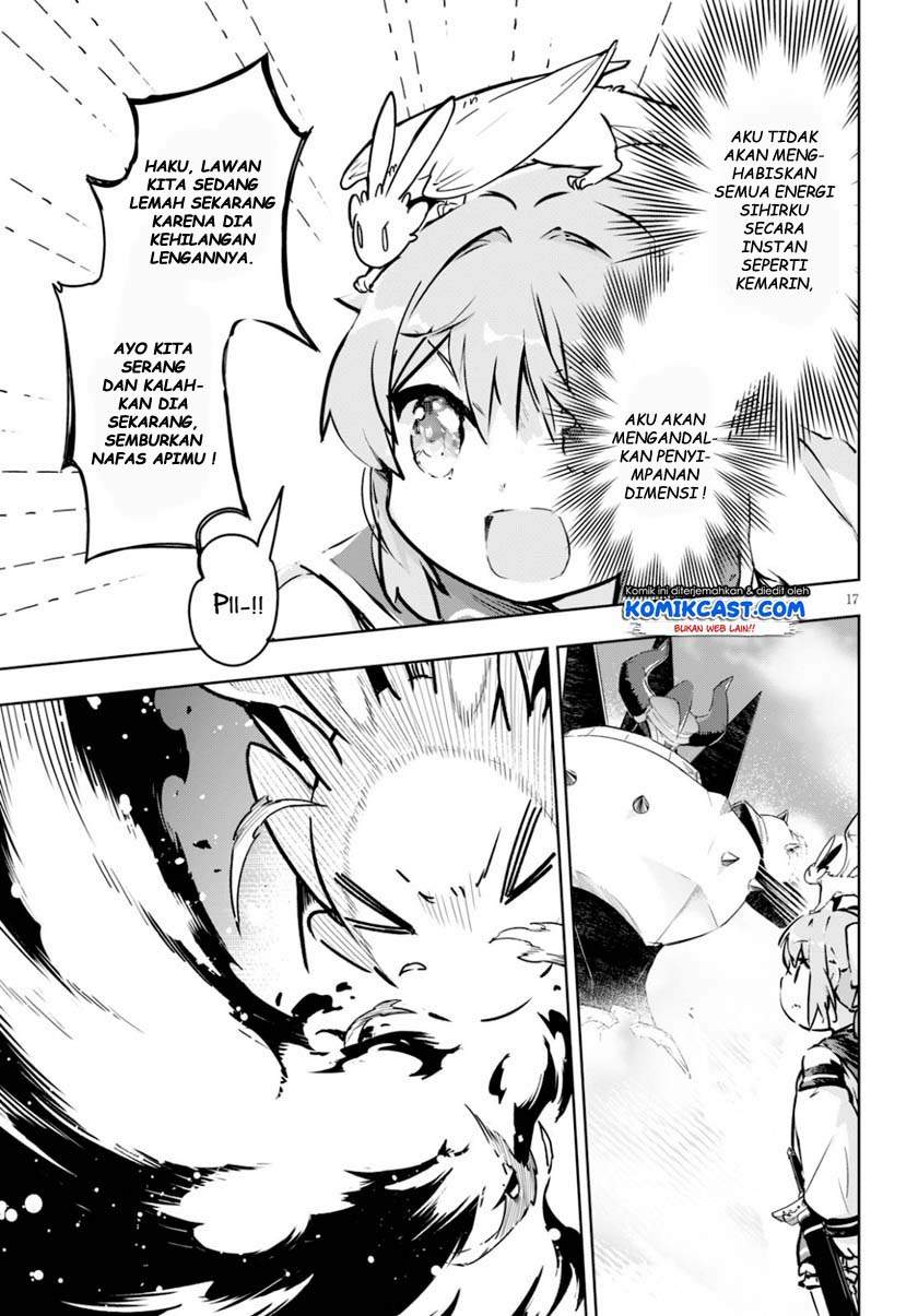 Kenshi o Mezashite Nyugaku Shitanoni Maho Tekisei 9999 Nandesukedo!? chapter 34 halaman 17