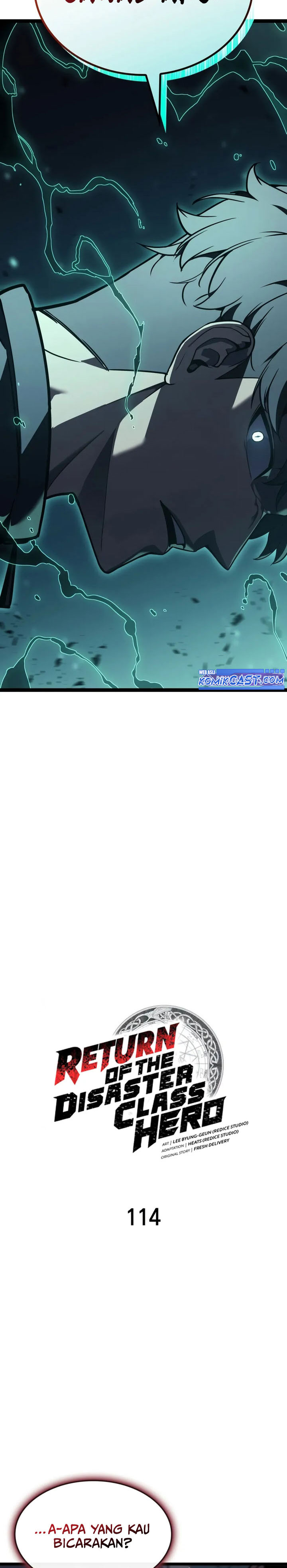 A Disaster-Class Hero Has Returned Chapter 114