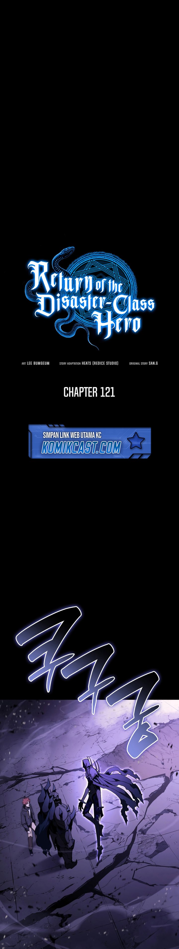 A Disaster-Class Hero Has Returned Chapter 121