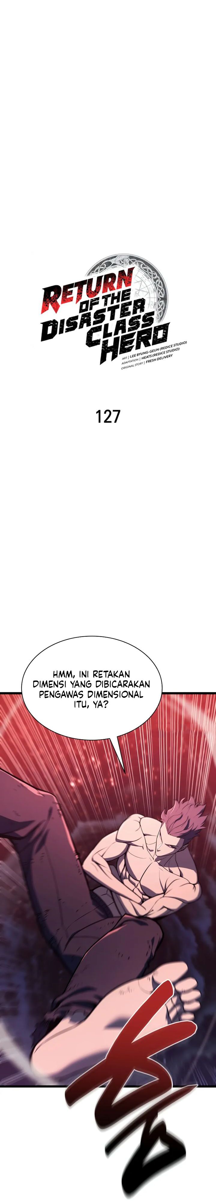 A Disaster-Class Hero Has Returned Chapter 127