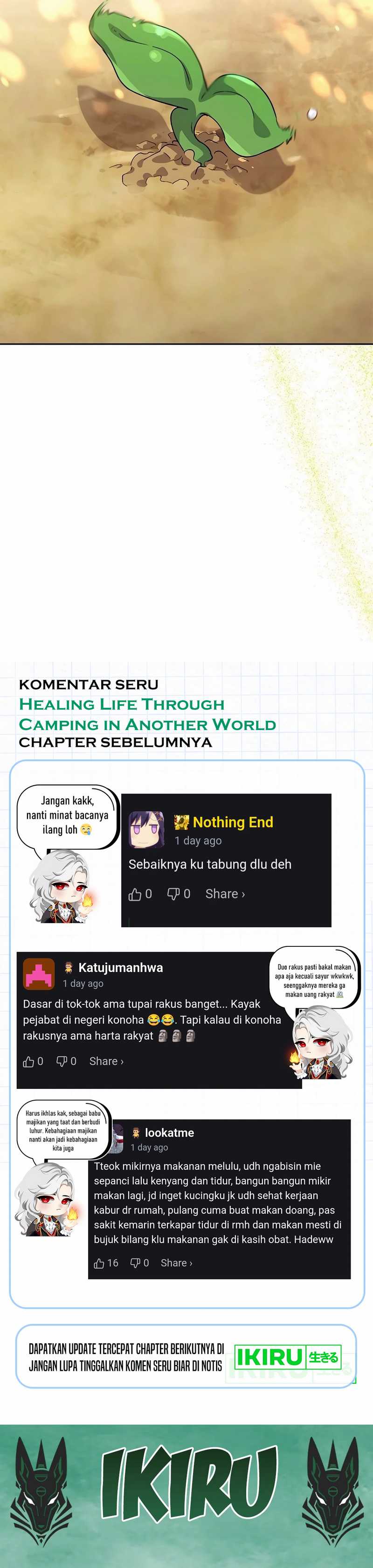 Healing Life Through Camping in Another World Chapter 63