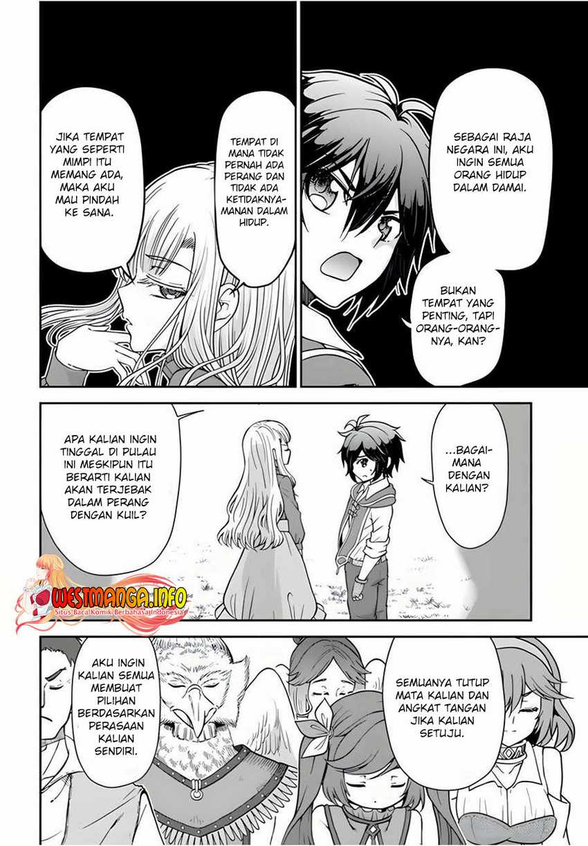 Tenohira Kaitaku Mura de Isekai Kenkokuki: Fueteku Yome-tachi to Nonbiri Mujintou Life Chapter 35