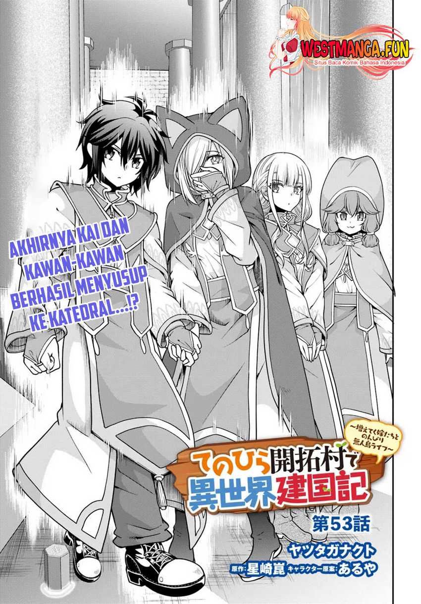 Tenohira Kaitaku Mura de Isekai Kenkokuki: Fueteku Yome-tachi to Nonbiri Mujintou Life Chapter 53