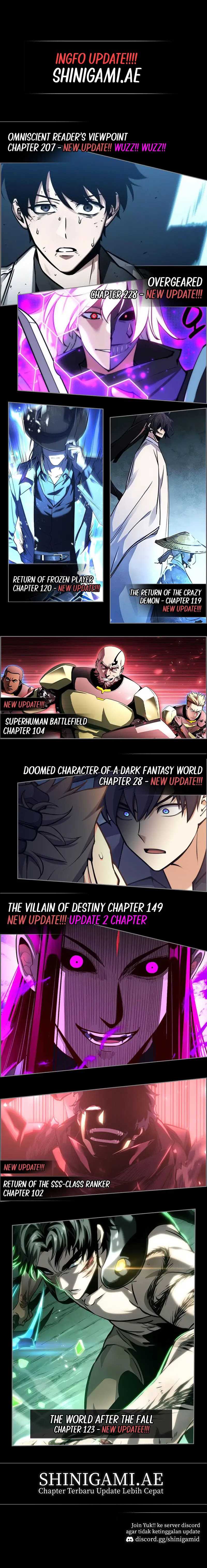 Superhuman Battlefield Chapter 104