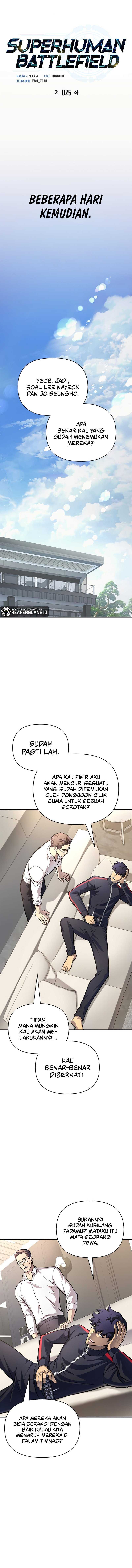 Superhuman Battlefield Chapter 25 bahasa Indonesia