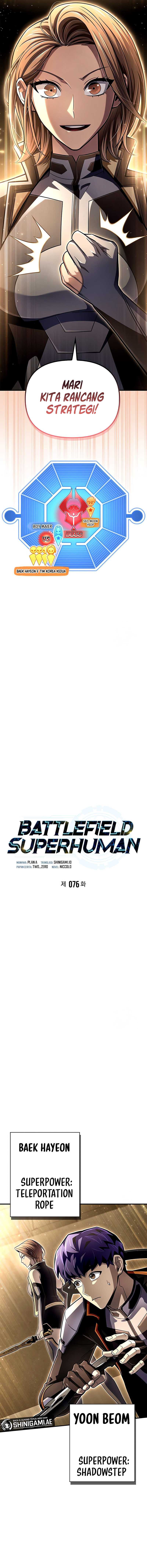 Superhuman Battlefield Chapter 76