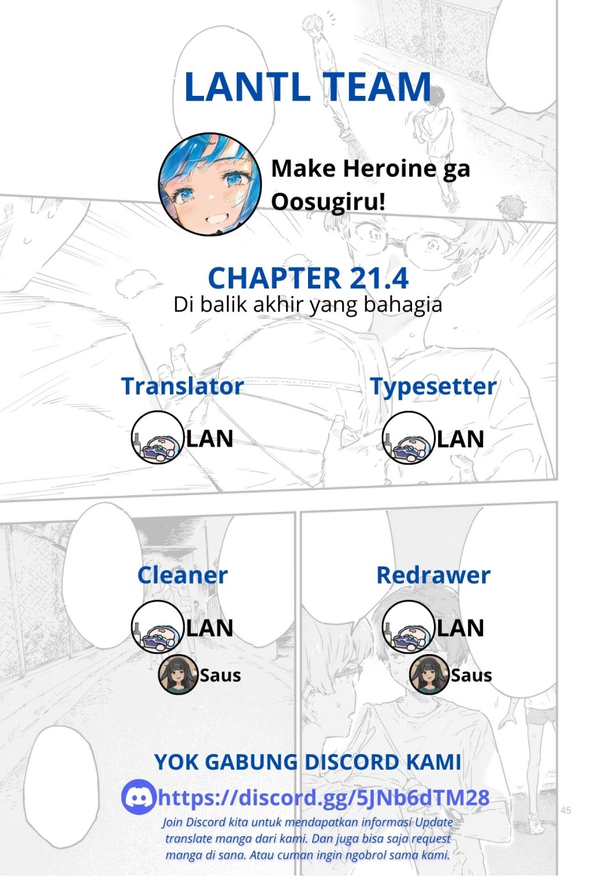 Make Heroine ga Oosugiru! Chapter 21.4