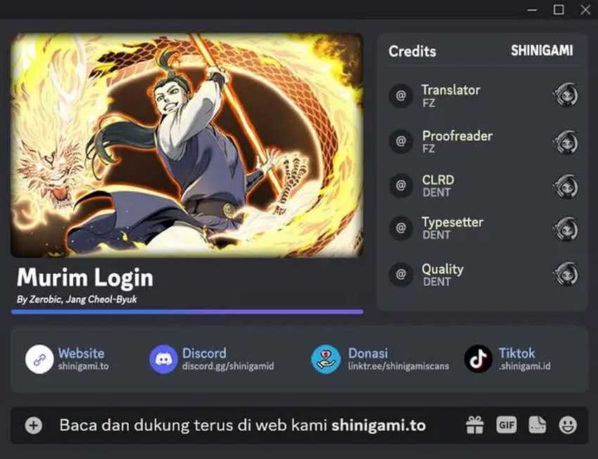 Murim Login Chapter 225