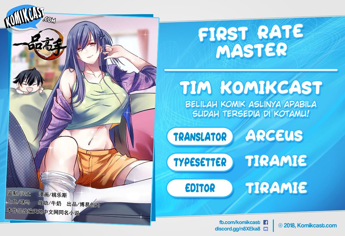 First Rate Master Chapter 34