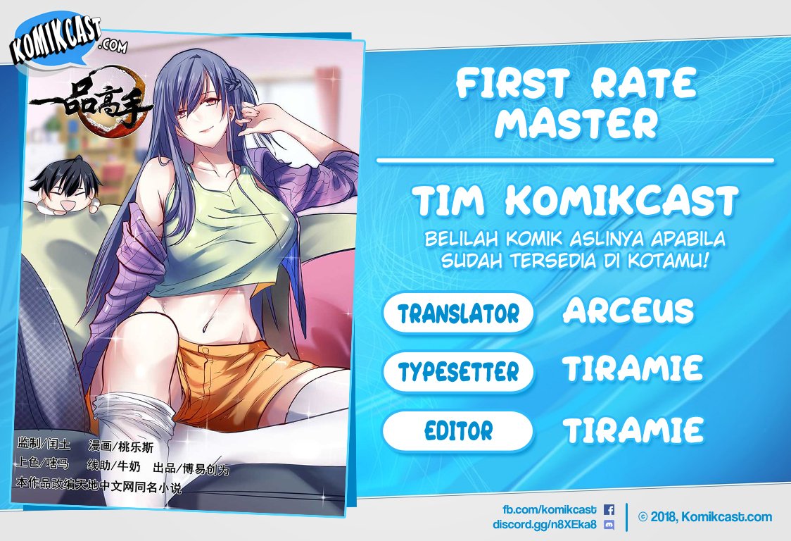 First Rate Master Chapter 39