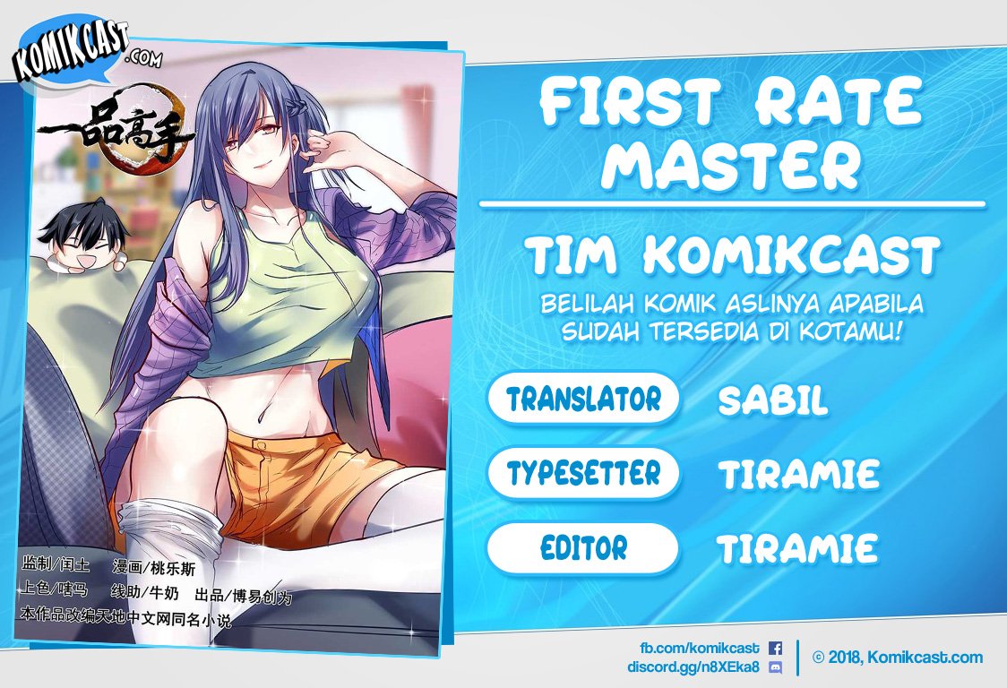 First Rate Master Chapter 54