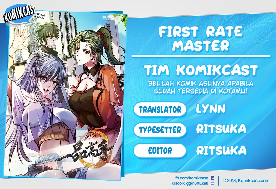First Rate Master Chapter 87