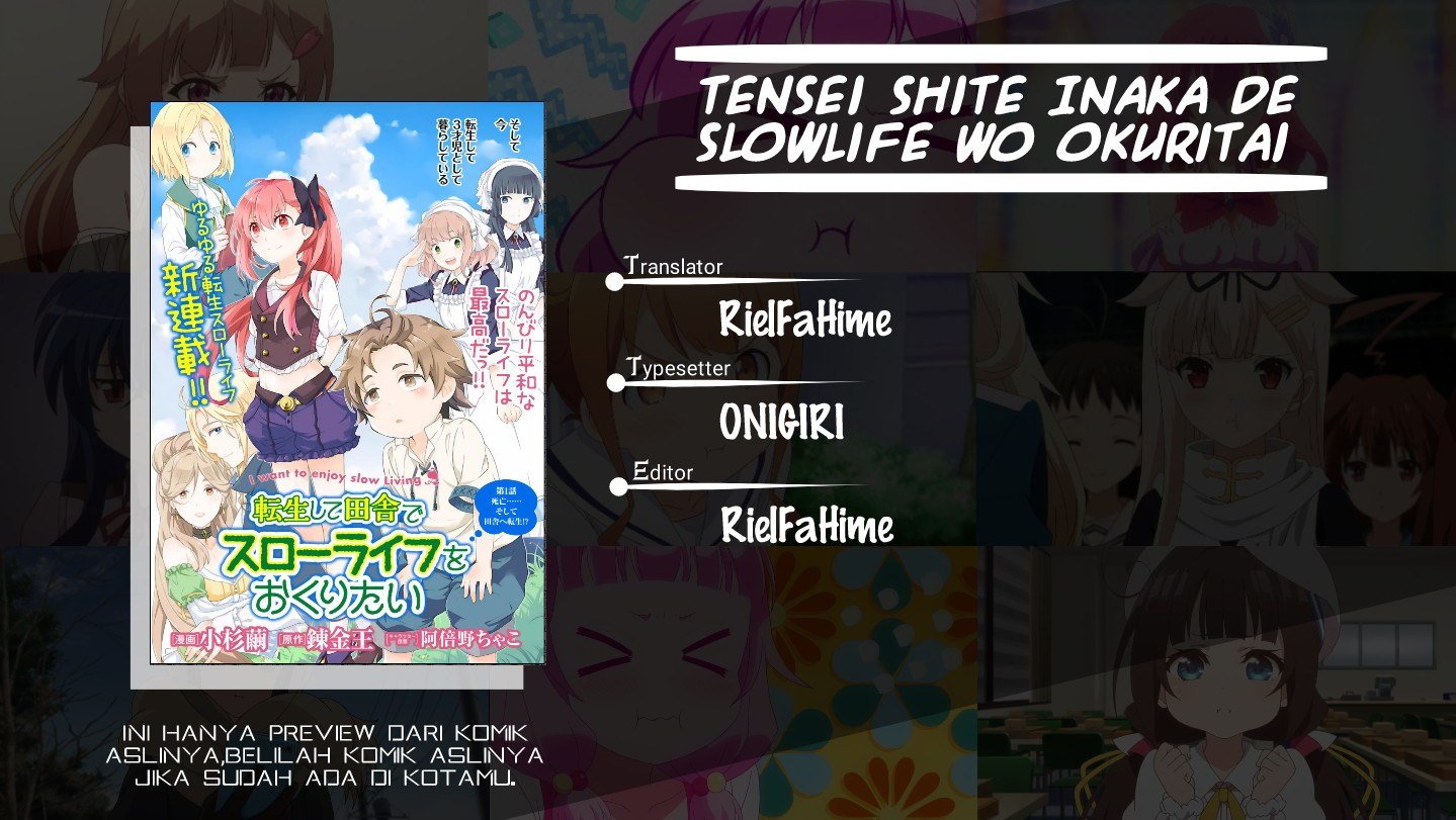Tensei Shite Inaka de slowlife wo Okuritai Chapter 01