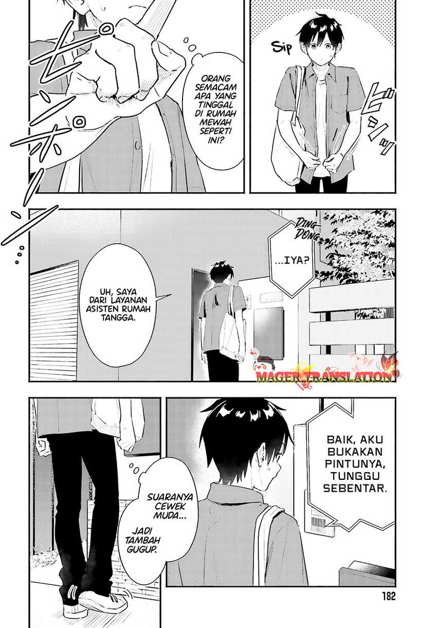 Kajidaikou no Arbeit wo Hajimetara Gakuen Ichi no Bishoujo no Kazoku ni Kiniirarechaimashita Chapter 01