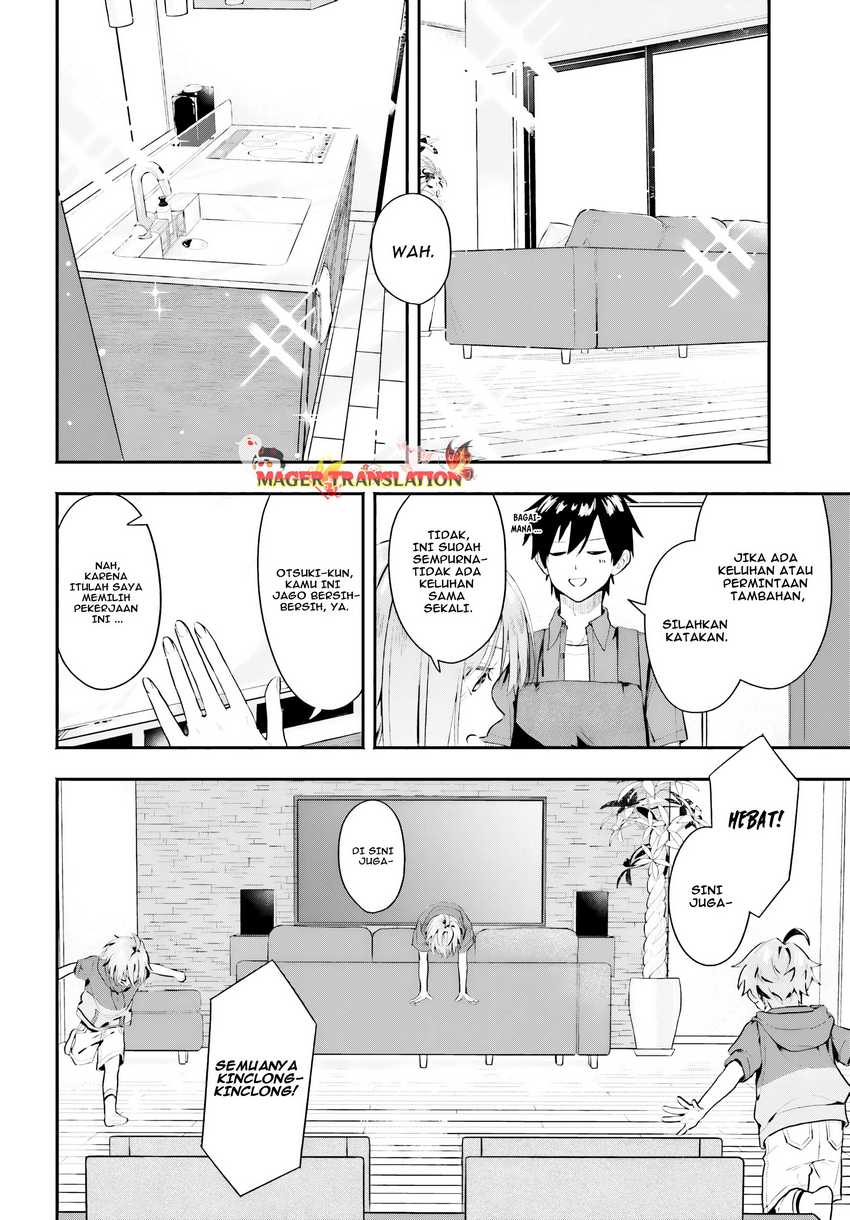 Kajidaikou no Arbeit wo Hajimetara Gakuen Ichi no Bishoujo no Kazoku ni Kiniirarechaimashita Chapter 02