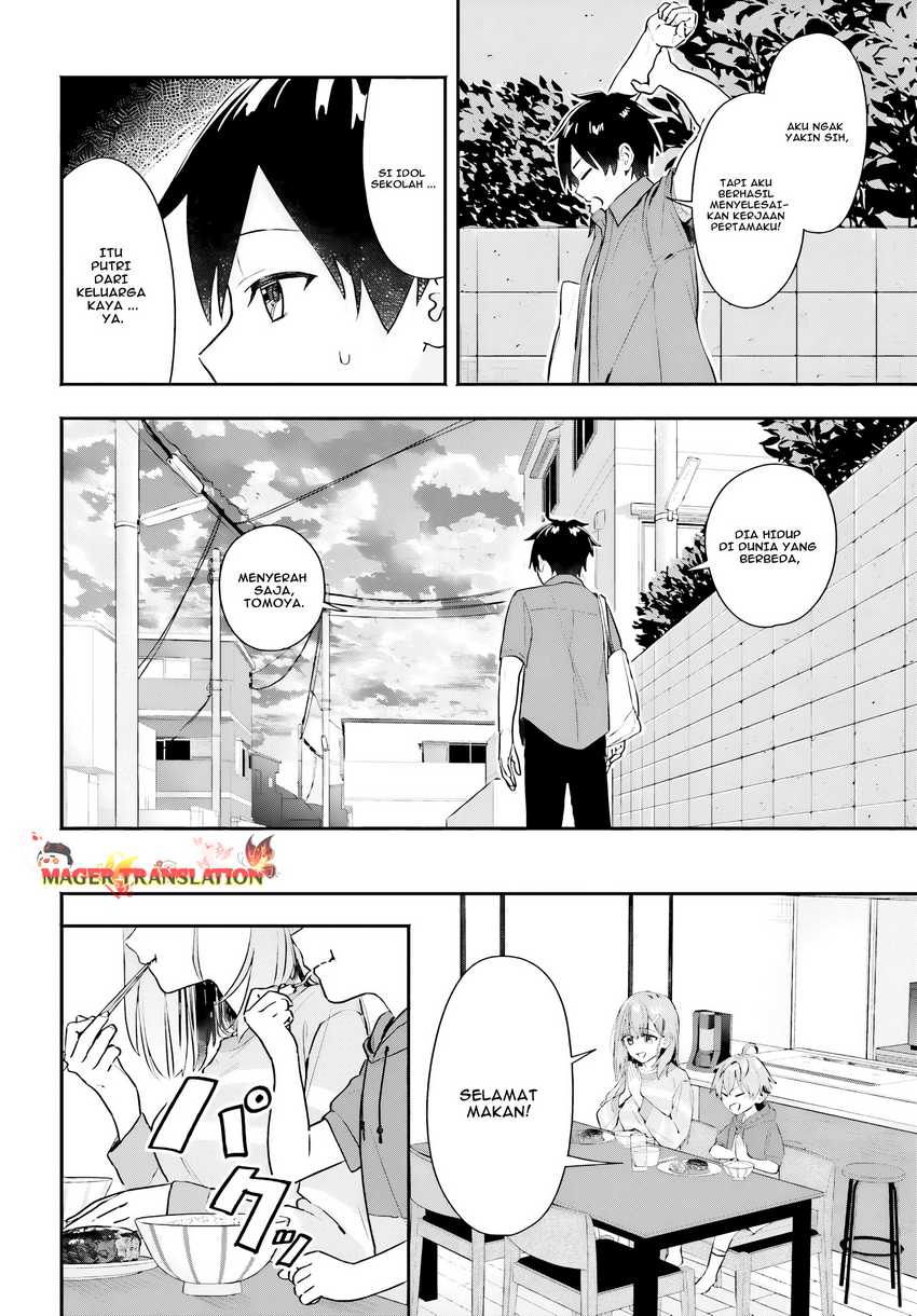 Kajidaikou no Arbeit wo Hajimetara Gakuen Ichi no Bishoujo no Kazoku ni Kiniirarechaimashita Chapter 02
