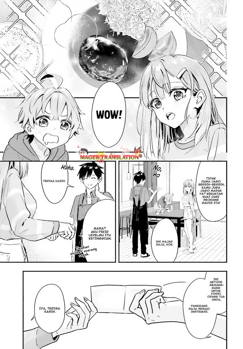 Kajidaikou no Arbeit wo Hajimetara Gakuen Ichi no Bishoujo no Kazoku ni Kiniirarechaimashita Chapter 02