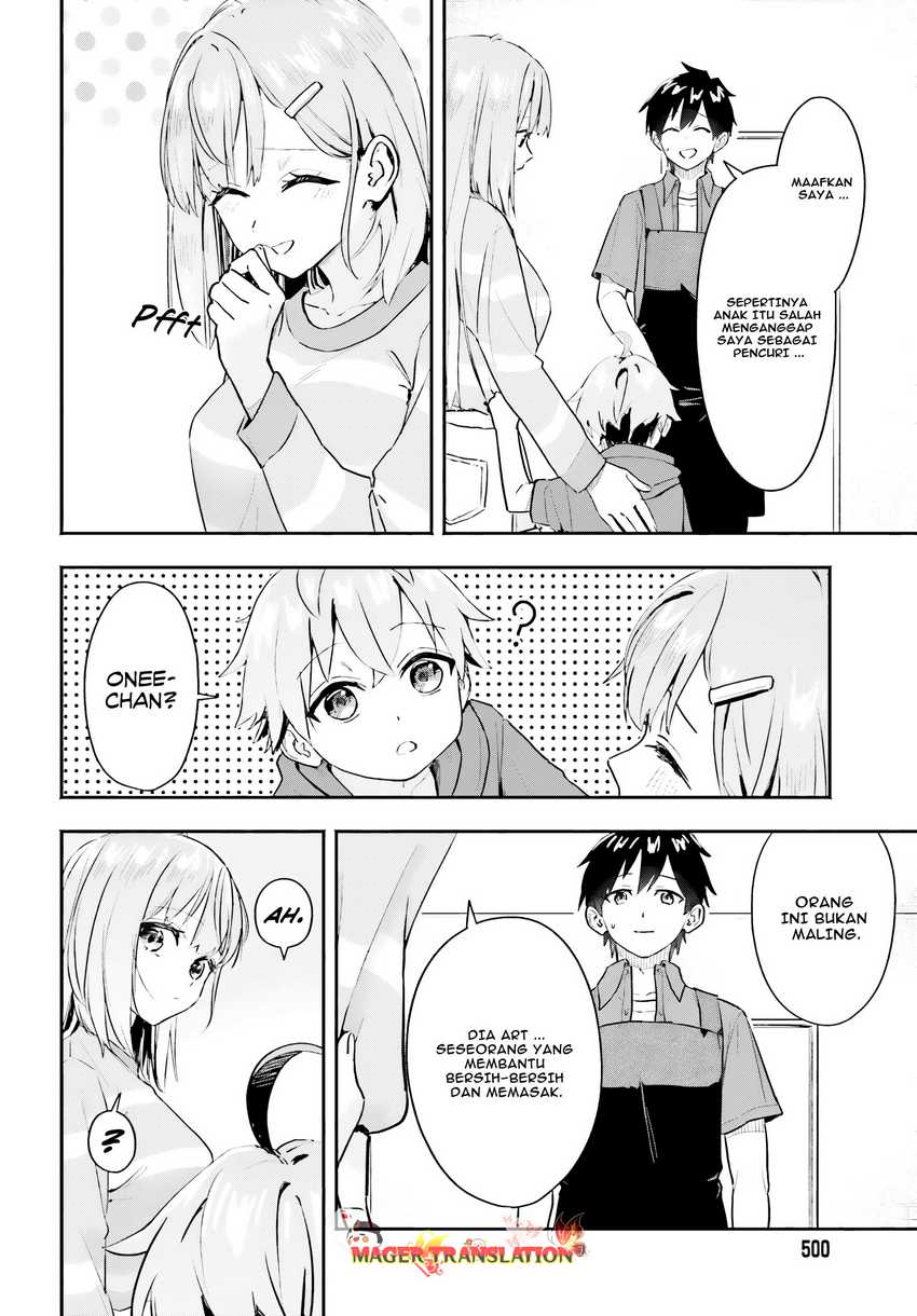 Kajidaikou no Arbeit wo Hajimetara Gakuen Ichi no Bishoujo no Kazoku ni Kiniirarechaimashita Chapter 02