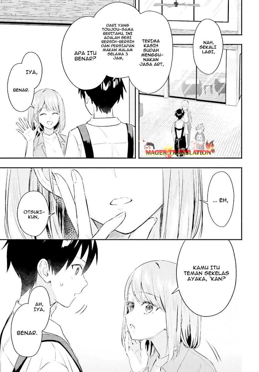 Kajidaikou no Arbeit wo Hajimetara Gakuen Ichi no Bishoujo no Kazoku ni Kiniirarechaimashita Chapter 04