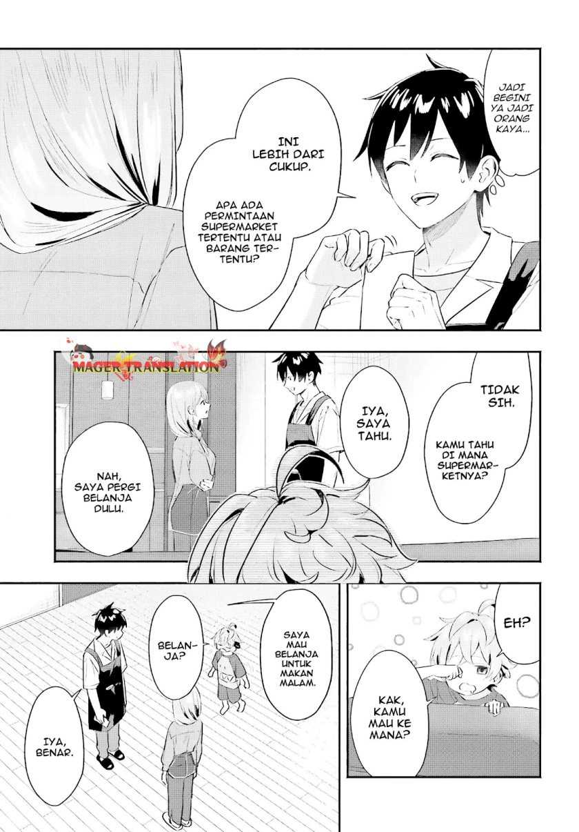 Kajidaikou no Arbeit wo Hajimetara Gakuen Ichi no Bishoujo no Kazoku ni Kiniirarechaimashita Chapter 04