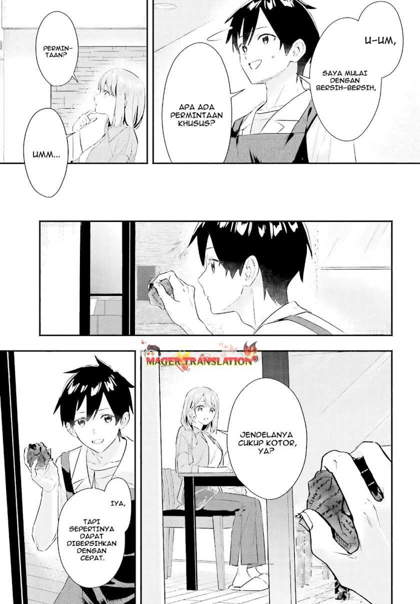 Kajidaikou no Arbeit wo Hajimetara Gakuen Ichi no Bishoujo no Kazoku ni Kiniirarechaimashita Chapter 04